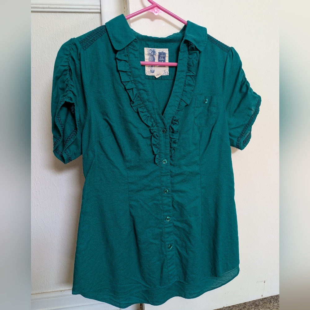 Ruffled blouse
